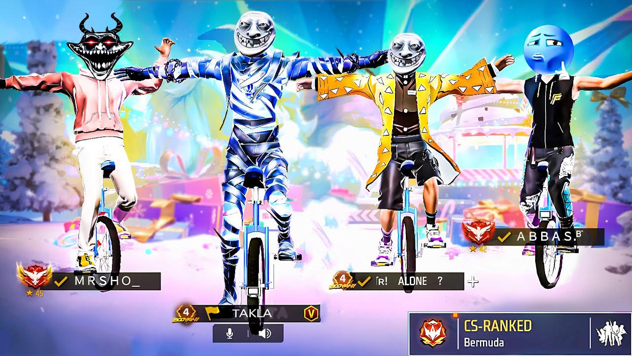 Cycle Gang in Free Fire 💀