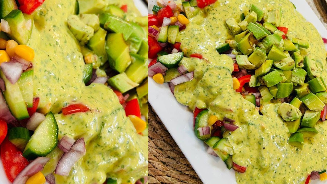 طريقة عمل سلطة الأفوكادو | العزومة مع الشيف فاطمة أبو حاتي