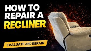 How to Repair a Recliner manual mechanism.