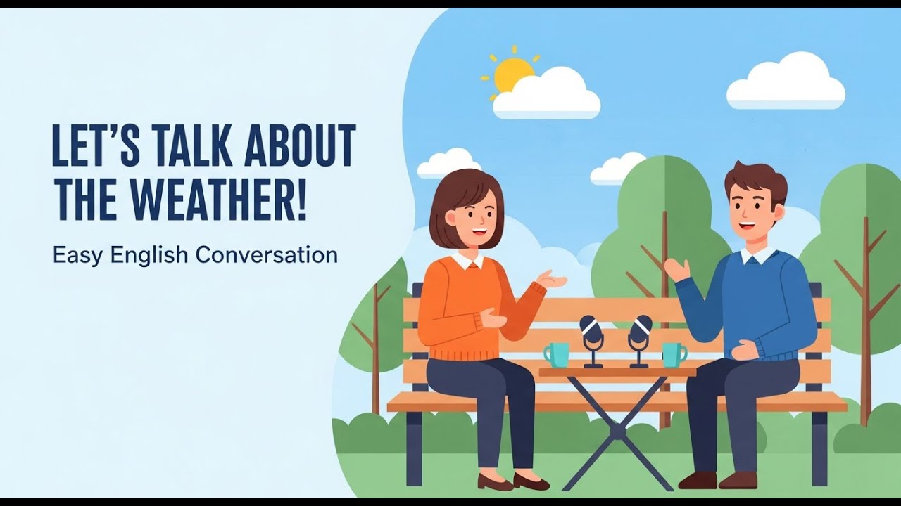 Talking About Weather in English ☀️Beginner Level | Conversation Practice