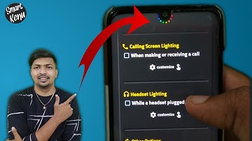 How to Enebel Led Notification Light around Notch & cemera - For any android Device |  without Root