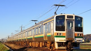 両毛線EF65 501単機回送211系ダブルパンタ115系20151201