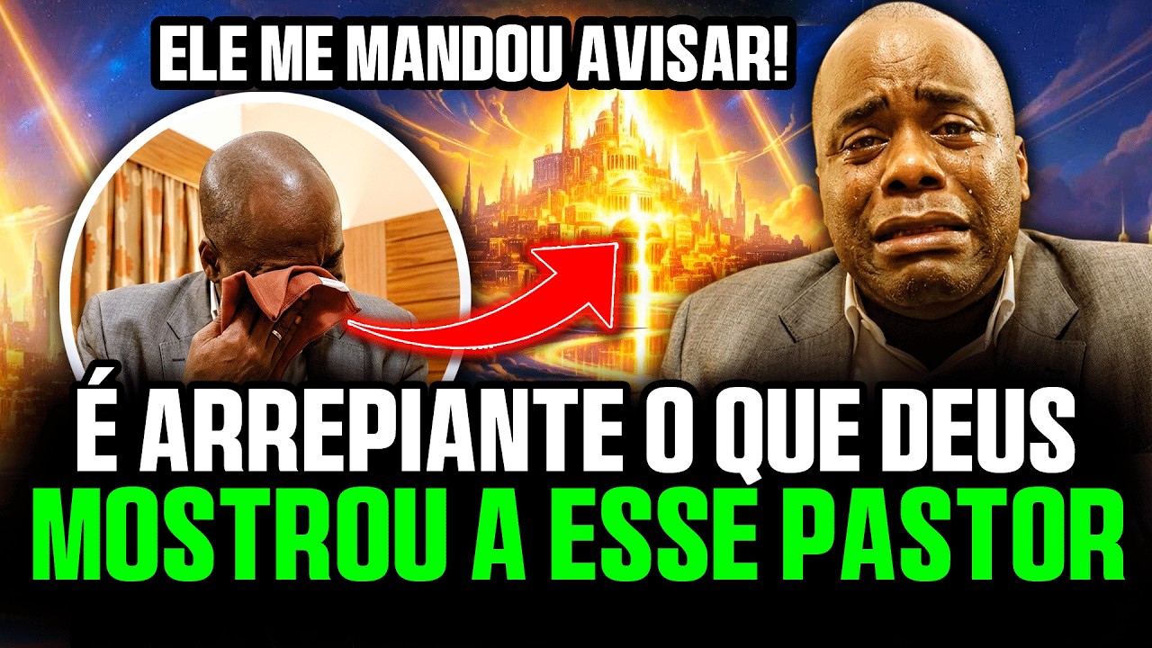 Meu Deus isso é Arrepiante! O que Deus mostrou a esse Pastor é um Alerta a todo o Mundo veja