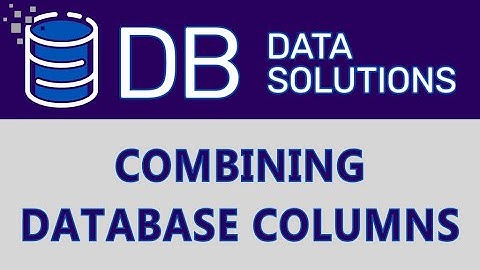 Microsoft Access: Concatenate Database Fields