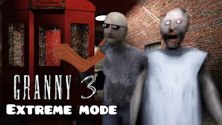 Granny3 extreme mode train escape game play | spidey gaming channel Tamil