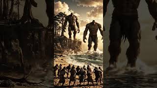 the Nephilim approach humans #god #bible #enoch #oldtestament #shorts