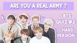 BTS QUIZ | ARE YOU A REAL ARMY ? #2 | KPOP GAME | PART2