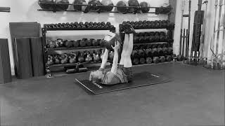 Medicine Ball Toe Touch