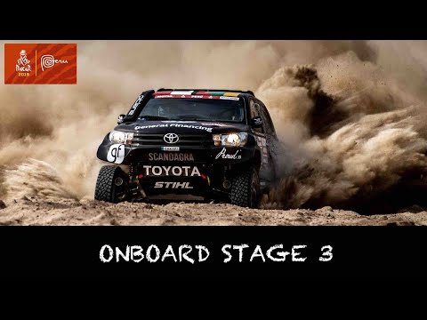 ONBOARD STAGE 3 | Benediktas Vanagas | Dakar 2019