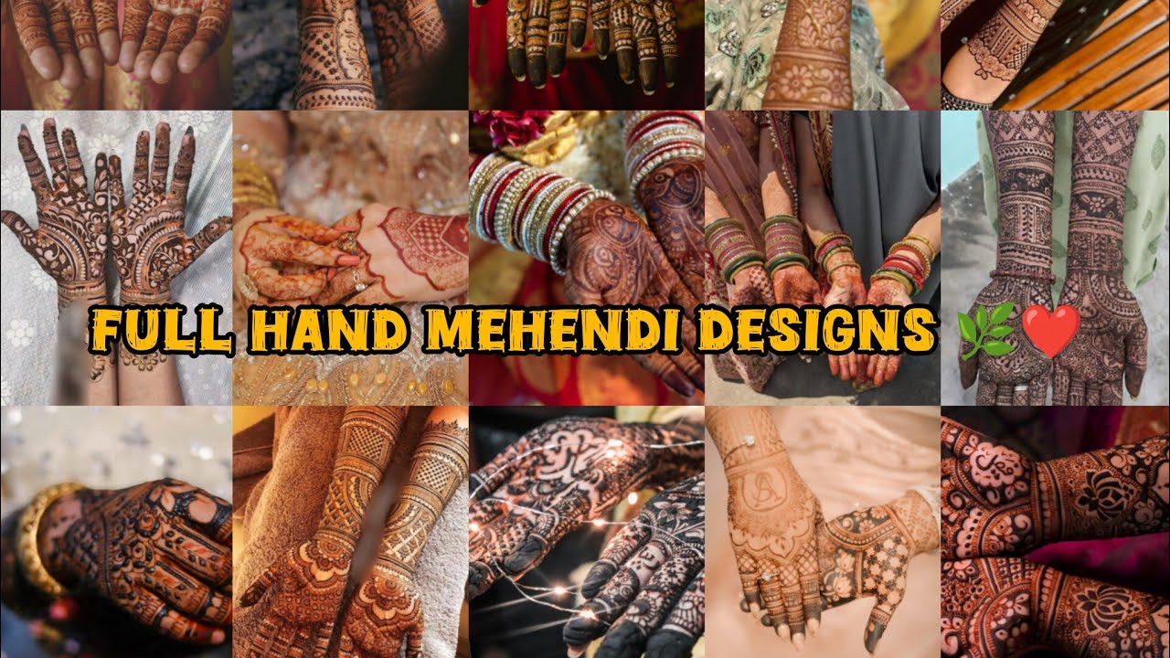 Beautiful Full Hand Mehendi Designs ❤️ | @zohakha0999