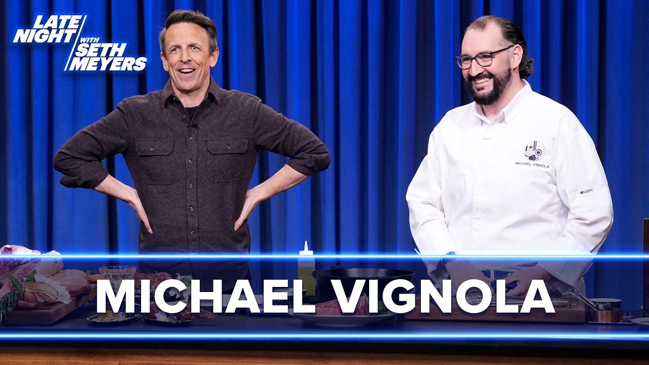 Chef Michael Vignola Teaches Seth How to Cook the Perfect Steak