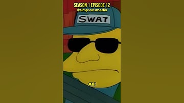 krusty gets arrested #shorts