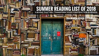 Summer Reading List 2018