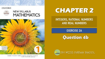 Mathematic Book 1 (D1) - EXERCISE 2A ( QUESTION 4 b)