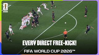 Every Direct Free-Kick Goal Scored At The 2026 FIFA World Cup!