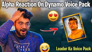 ALPHA CLASHER REACTION ON DYNAMO VOICE PACK | HYDRA OFFICIAL