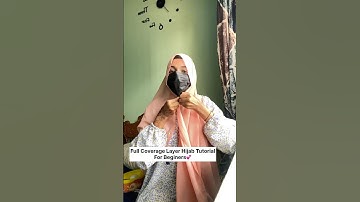 Layer Hijab Tutorial ✨#hijab #hijabfashion #hijabstyle #shorts #shortsfeed #hijabtutorial #hijabi