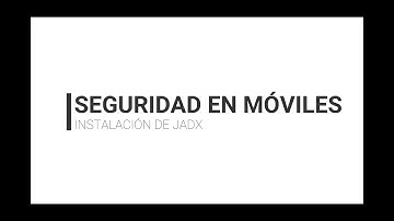 Instalación de JADX en Windows 10