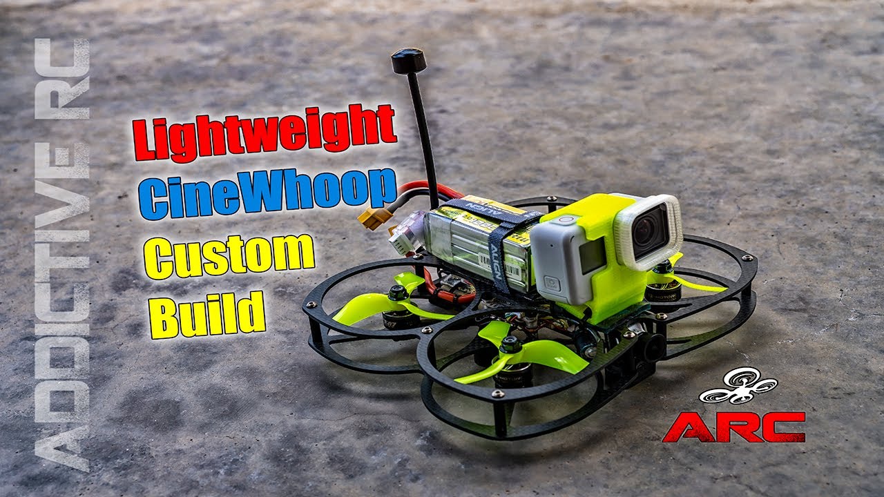 Lightweight CineWhoop test flight from John at AddictiveRC