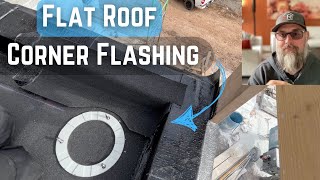 How To Torch an Inside Corner Flashing Detail