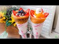 皆が笑顔になる女王様のクレープ - Japanese street food - Creamy Crepe - Queen&#39;s crepe that everyone smiles - 縐 - 크레페