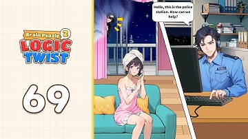 Brain Puzzle 2: Logic Twist Level 69 Smart Escape