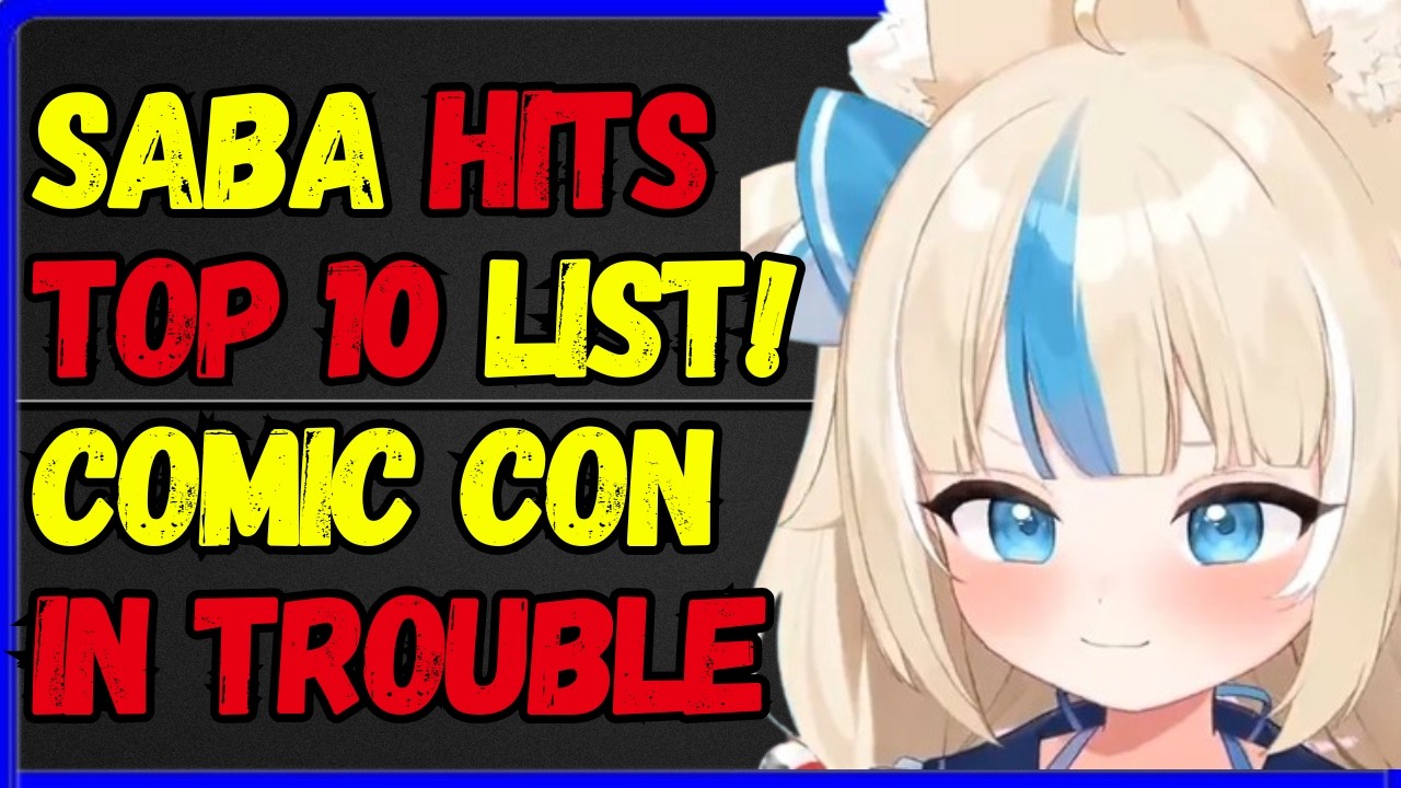 Saba hits top 10, Neuro Twitch emote! Comic con Promotes AI? , Umamusume AI Studio! Doki & XQC again