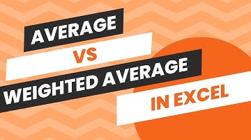 Average vs Weighted Average in Excel | SUMPRODUCT