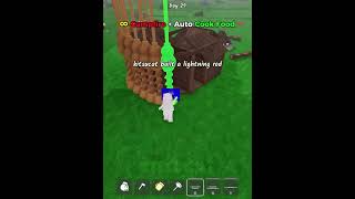 ∞ Campfire + Auto Cook Food 😂 #99nightintheforest #roblox