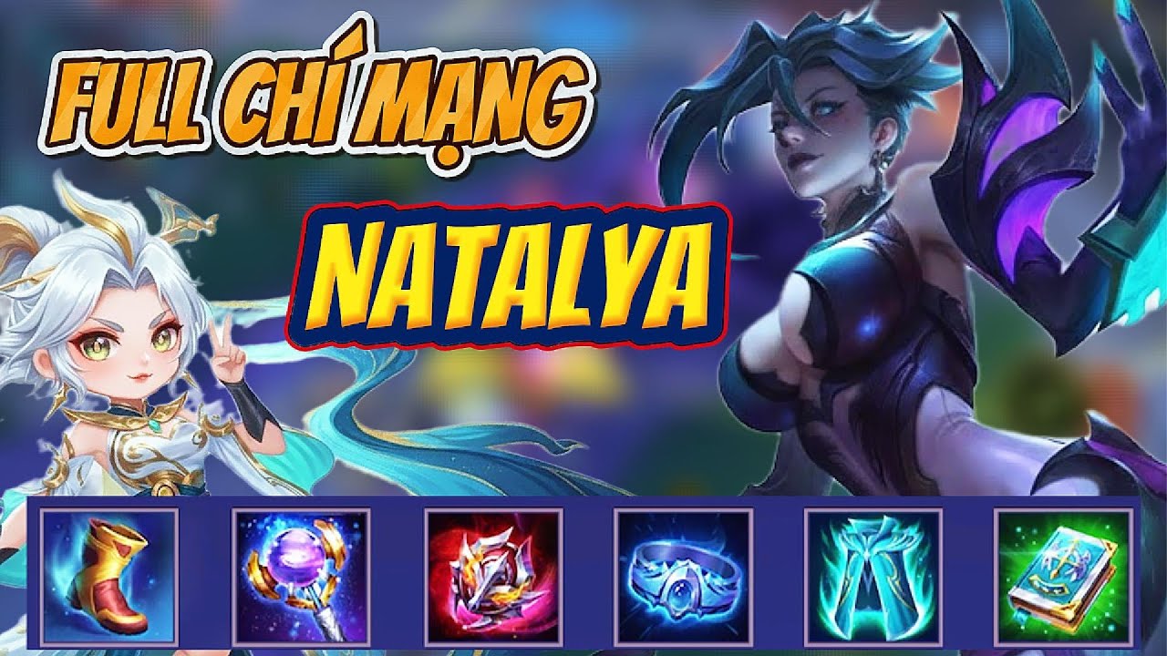 [LIÊN QUÂN] BUILD ĐỒ NATALYA ĐI RỪNG FULL CH,Í MA,NG 2050  -  InuYashaYK 