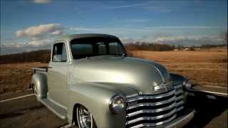 1951 Whalebone Bagged Chevy Pickup Truck, Air Ride