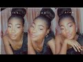 Chit-Chat GRWM for a date |Peachy glam makeup, Hair|Channel update &amp; more..