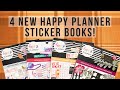 4 NEW Happy Planner Sticker Books! Fall Release Flip Through - Cozy Critters, Deep Botanicals &amp; More