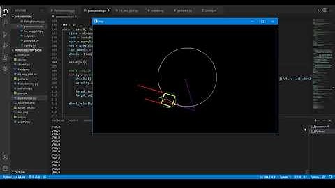 Pure pursuit simulation - Part 4