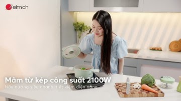Bếp từ đơn Elmich ICE-9091: Nhỏ gọn, an toàn – Bếp từ của mọi gia đình