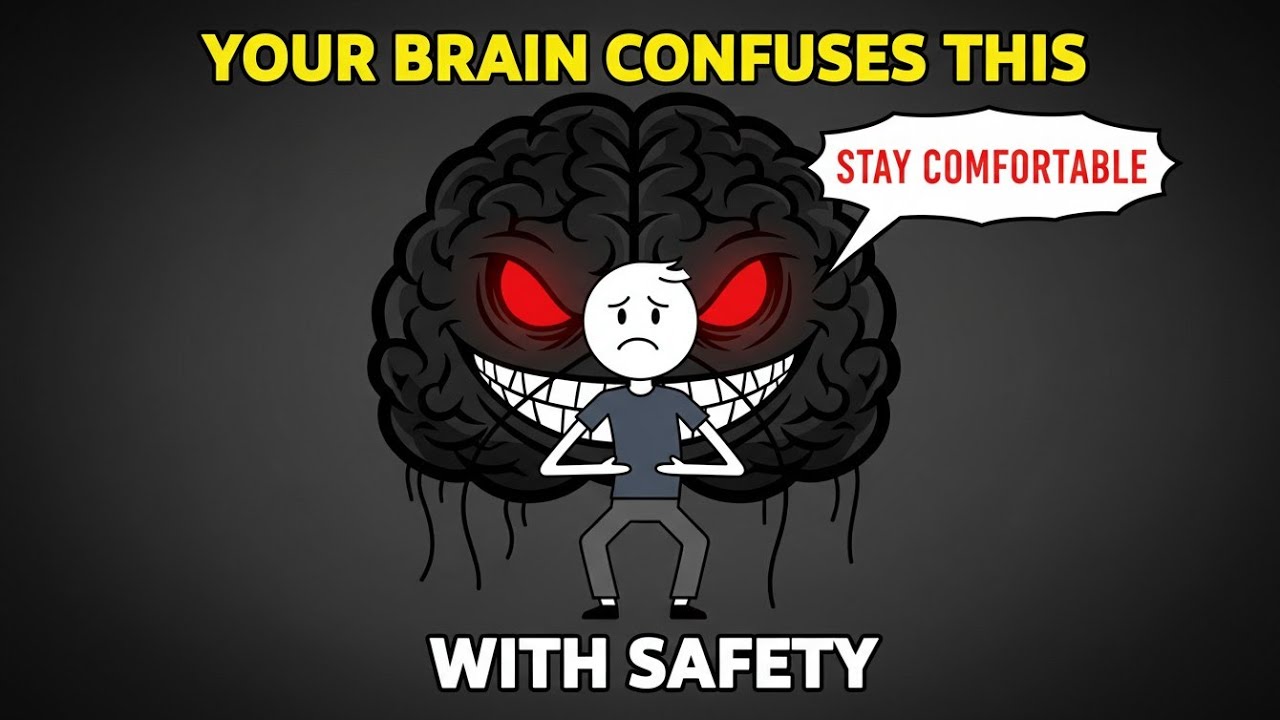 Your Brain Confuses Comfort With Safety (And That’s Why You’re Stuck)💔