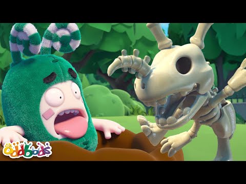 My Pet Dinosaur 😮 Full Episodes | Oddbods Brazil | Cartoons in Portuguese