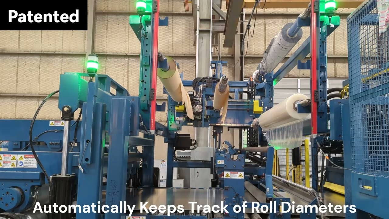 Auto PVC Paper Roll Changer