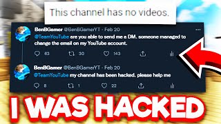 My Channel Was Hacked... (heres what happened) - Hypixel Bedwars