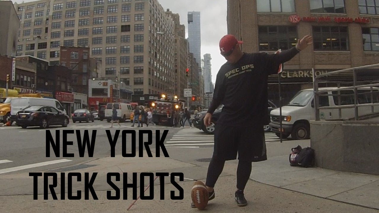 NEW YORK TRICK SHOTS | Team Jackson Kicking