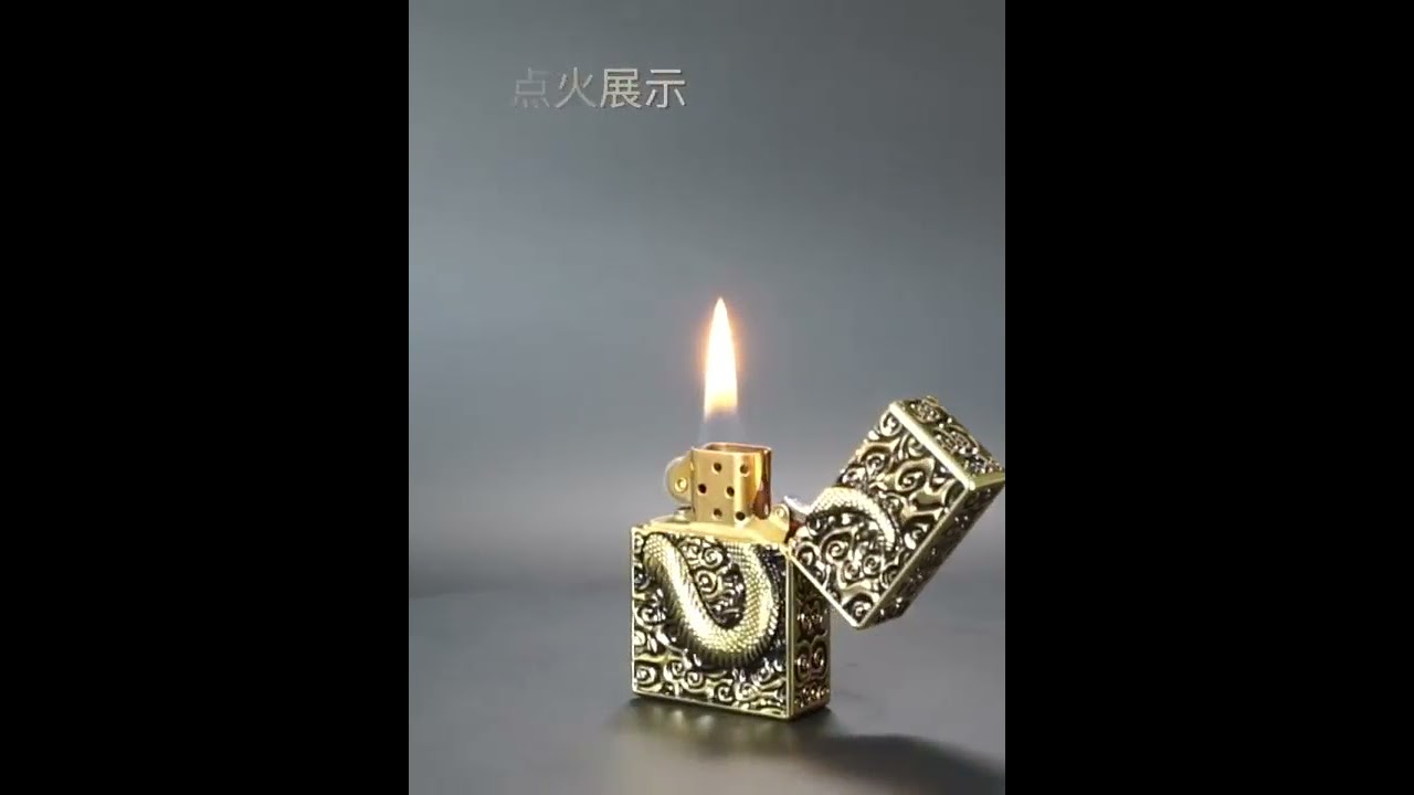 Zorro Heavy Metal Armor Relief Snake Lighter