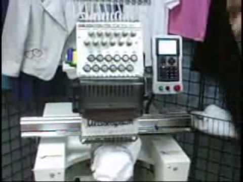 Meistergram Industr
ial Embroidery Machines, featuring model Pro1501