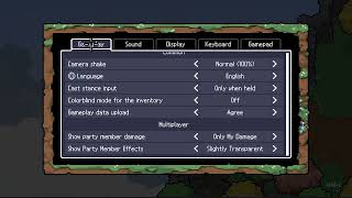 طريقة تفعيل/إيقاف اهتزاز الكاميرا في لعبة Sephiria screenshot 3