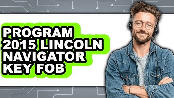 How to Program 2015 Lincoln Navigator Key Fob (Only Way)