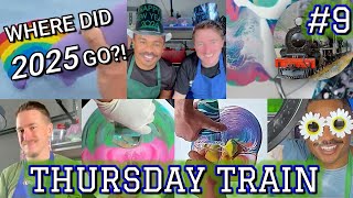 Our Best Pours of 2025: New Year Wrap Up & Surprise Song! 🎨 #ThursdayTrain #9
