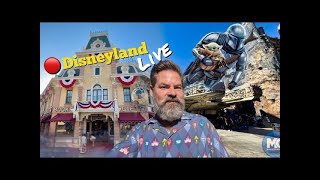 🔴 DISNEYLAND LIVE: Crazy Crowds, Patriotic Plusses & Constant Construction!