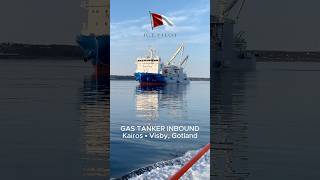 Gas Tanker Kairos Inbound to Visby