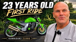 I Finally Ride My 23-Year-Old Kawasaki Z1000 Motorcycle | First Ride & Impressions