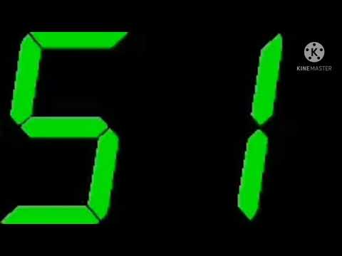 60 Sec Countdown BBC Digital Timer