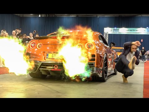 BEST OF Flames & Bangs 2022 ! 2000HP GT-R, Capristo SVJ, 1000HP Supra, Golf 6 GTI, Skyline R34